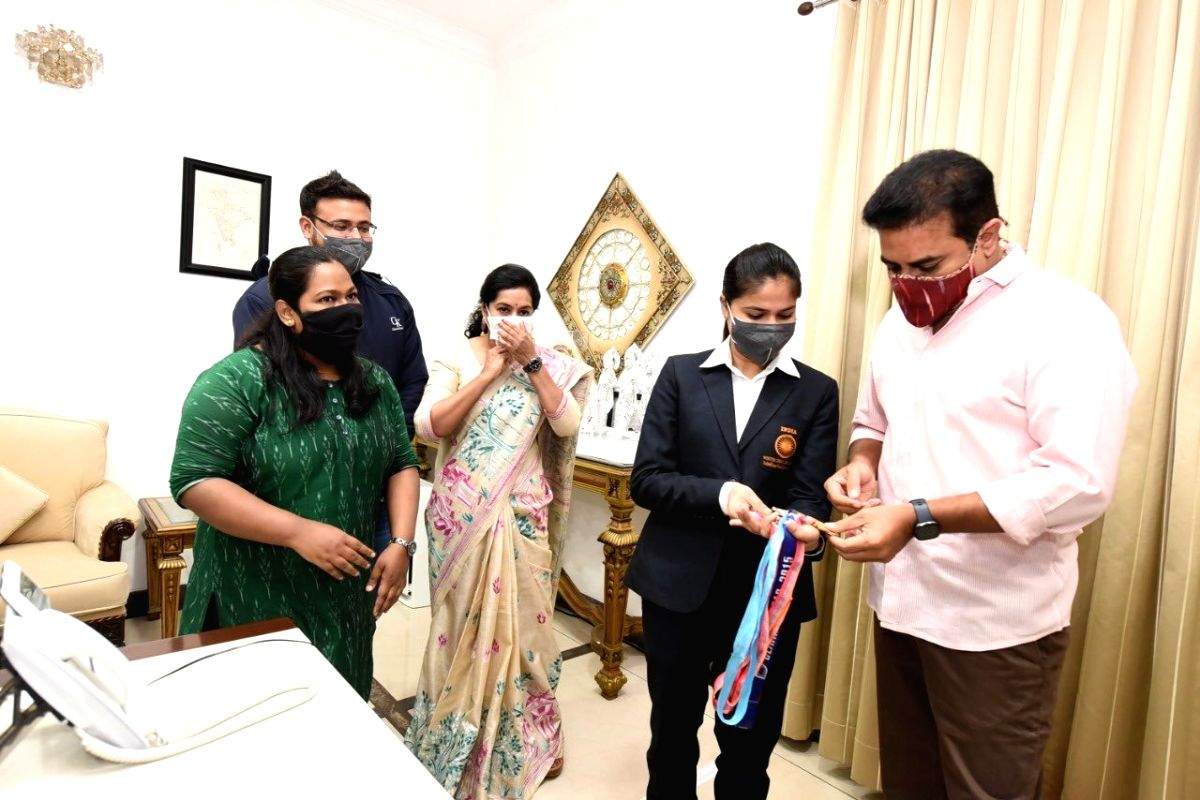 KTR extends Rs 15L assistance to specially-abled Punjab chess player - Vimarsana News