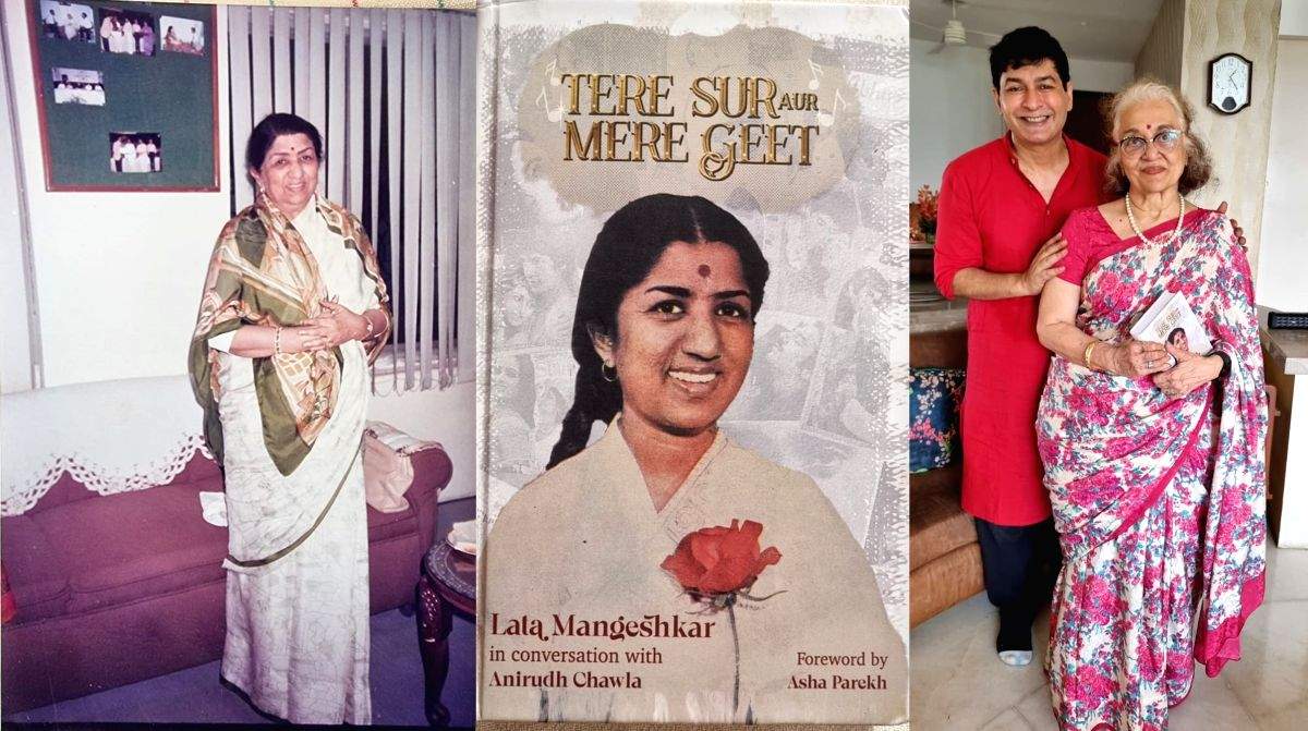 Lata Mangeshkar's 6-hour marathon A.I.R. interview now in a book form - Vimarsana News