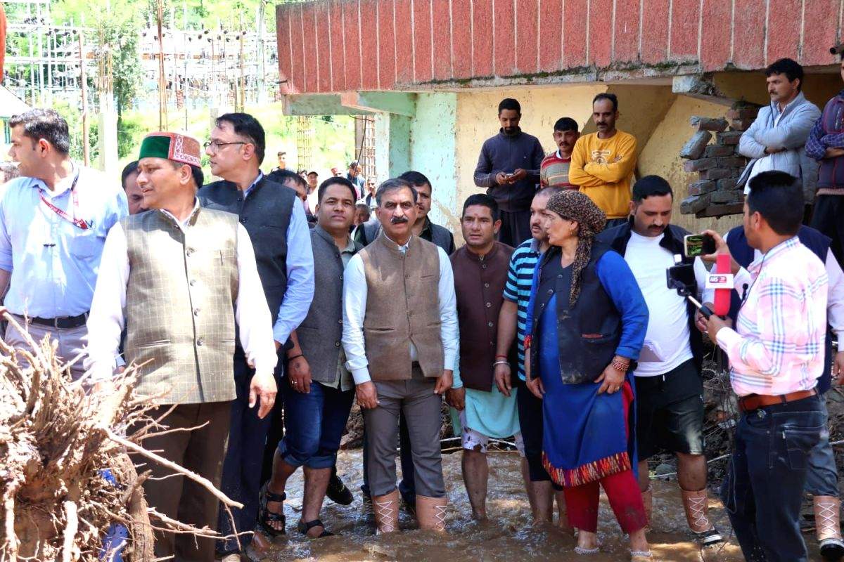 Leave vehicles in disaster-hit areas, move to destinations: Himachal CM - Vimarsana News