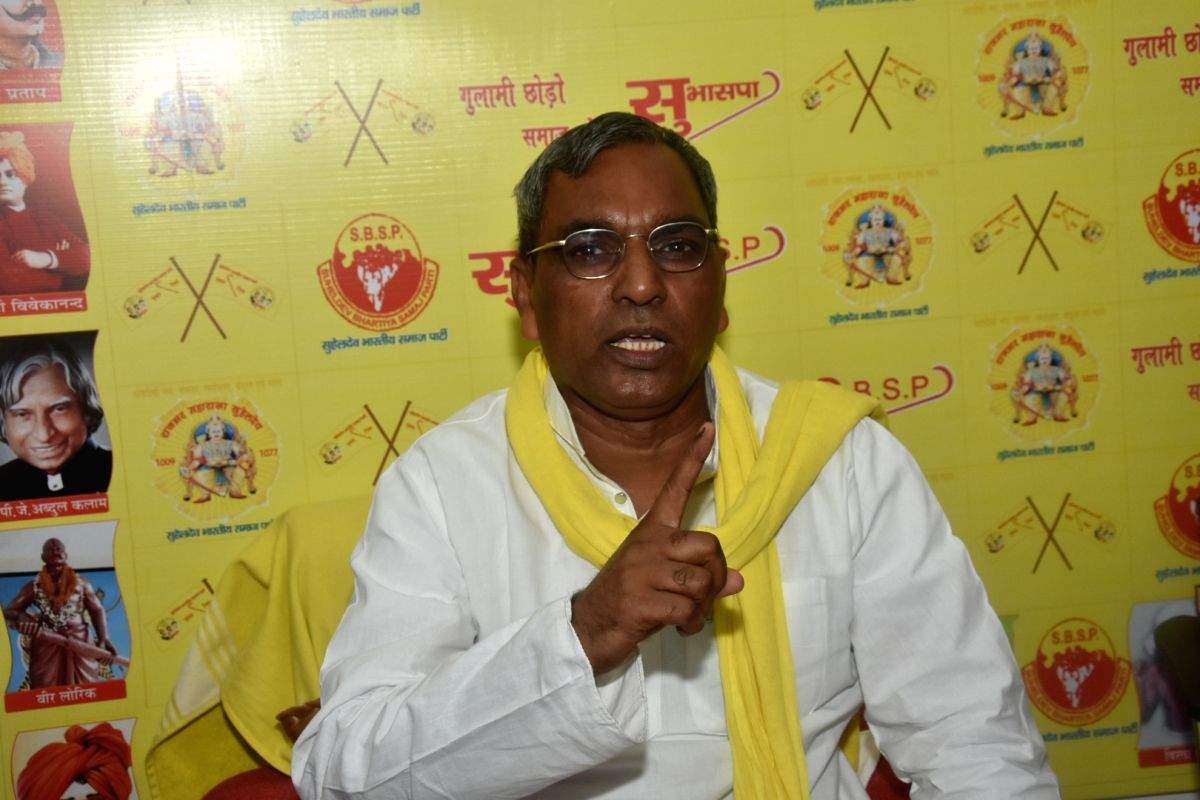 Battle for UP: Rajbhar claims attempt on life, blames Yogi - Vimarsana News