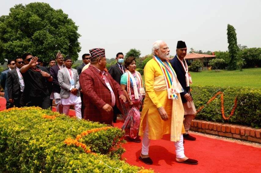 Modi offers prayers in Lumbini's Maya Devi Temple - Vimarsana News