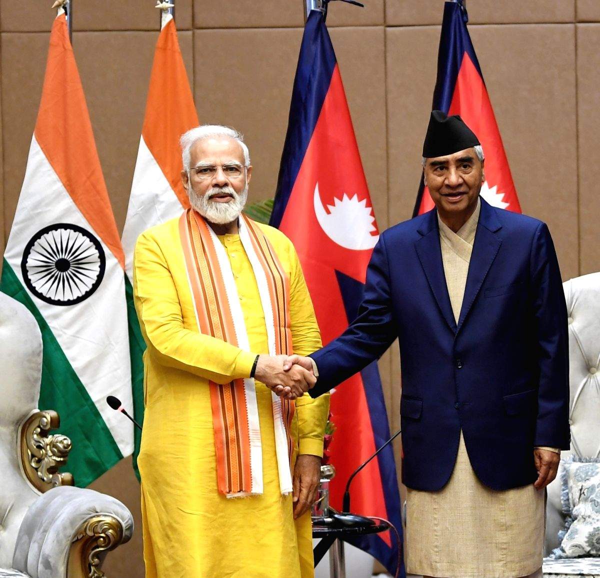 Modi-Deuba hold bilateral talks in Lumbini - Vimarsana News