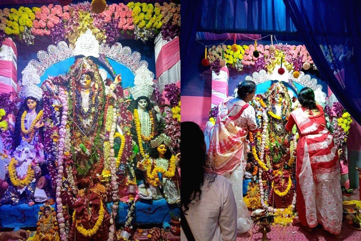 Maa Durga worshipped as Ardhanariswara by Kolkata transgenders - Vimarsana News