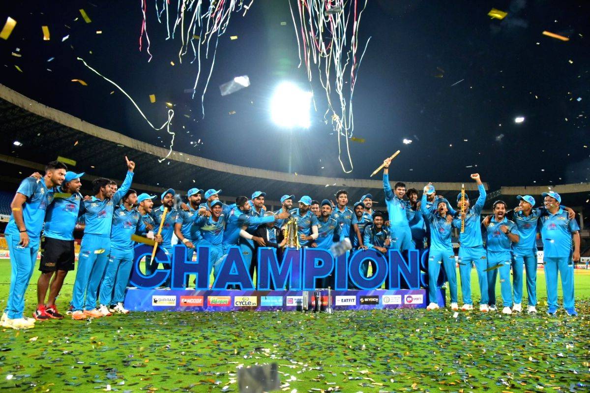 Maharaja Trophy: All-round Gulbarga Mystics crowned champions of inaugural edition - Vimarsana News