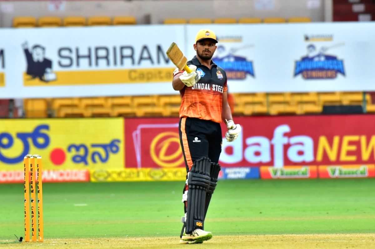 Maharaja Trophy: Sisodia, Shiva Kumar take Hubli Tigers to 8-wicket win against Shivamogga Strikers - Vimarsana News