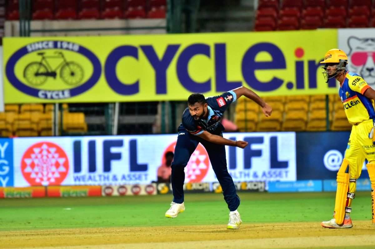 Maharaja Trophy: Suchith steers Bengaluru Blasters to comfortable win over Mysore Warriors - Vimarsana News