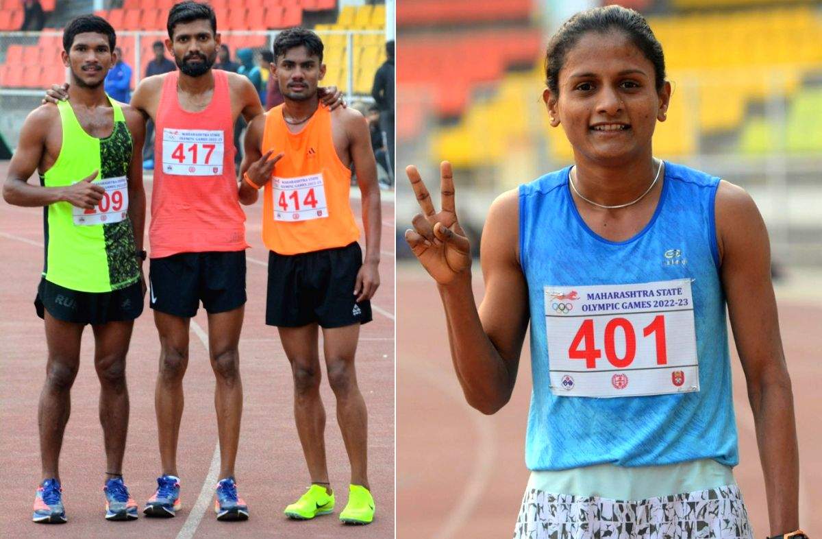 Maharashtra State Olympic Games: Athletes Hirave, Kewate, Shivankar make it a golden day for Satara - Vimarsana News