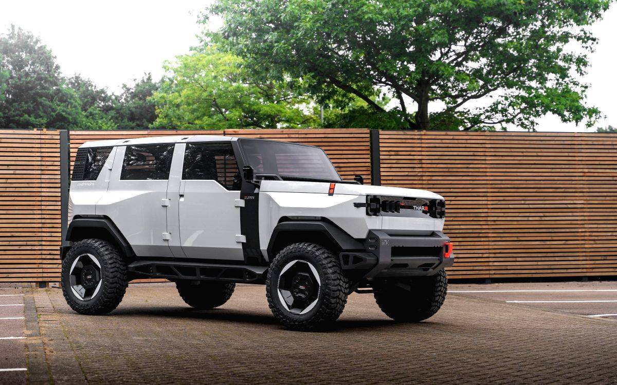 Mahindra unveils electric avatar of iconic Thar SUV - Vimarsana News