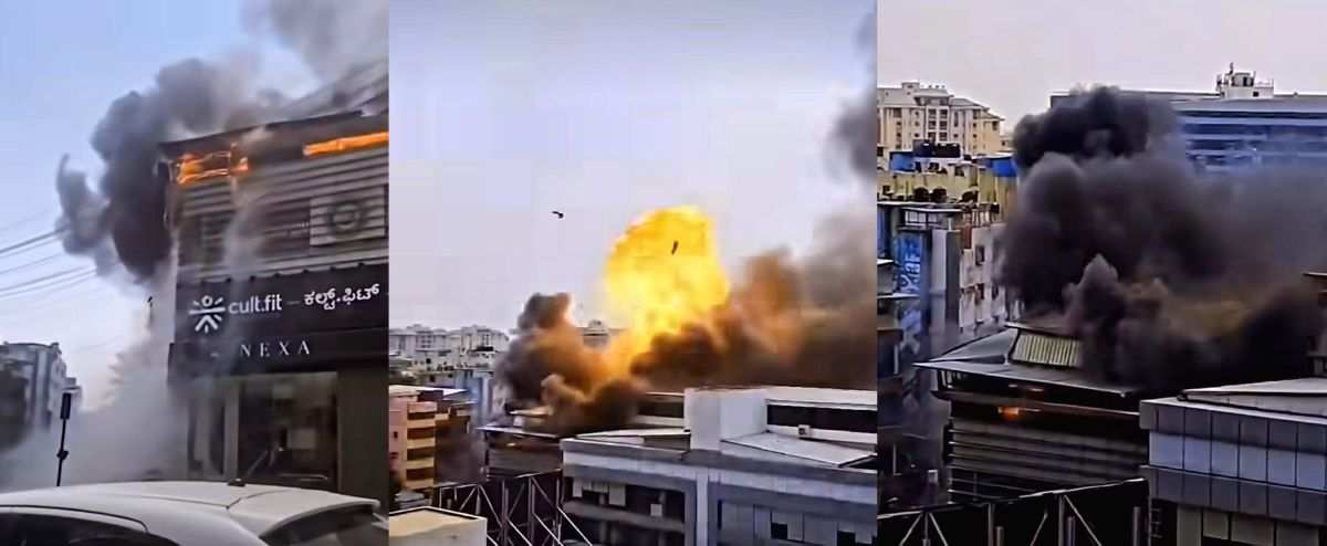 Major fire guts B'luru pub, no injuries so far - Vimarsana News