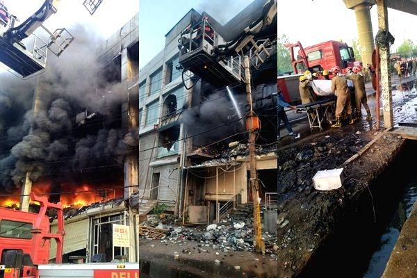 Mundka fire tragedy: Three more bodies identified, 17 still unknown - Vimarsana News