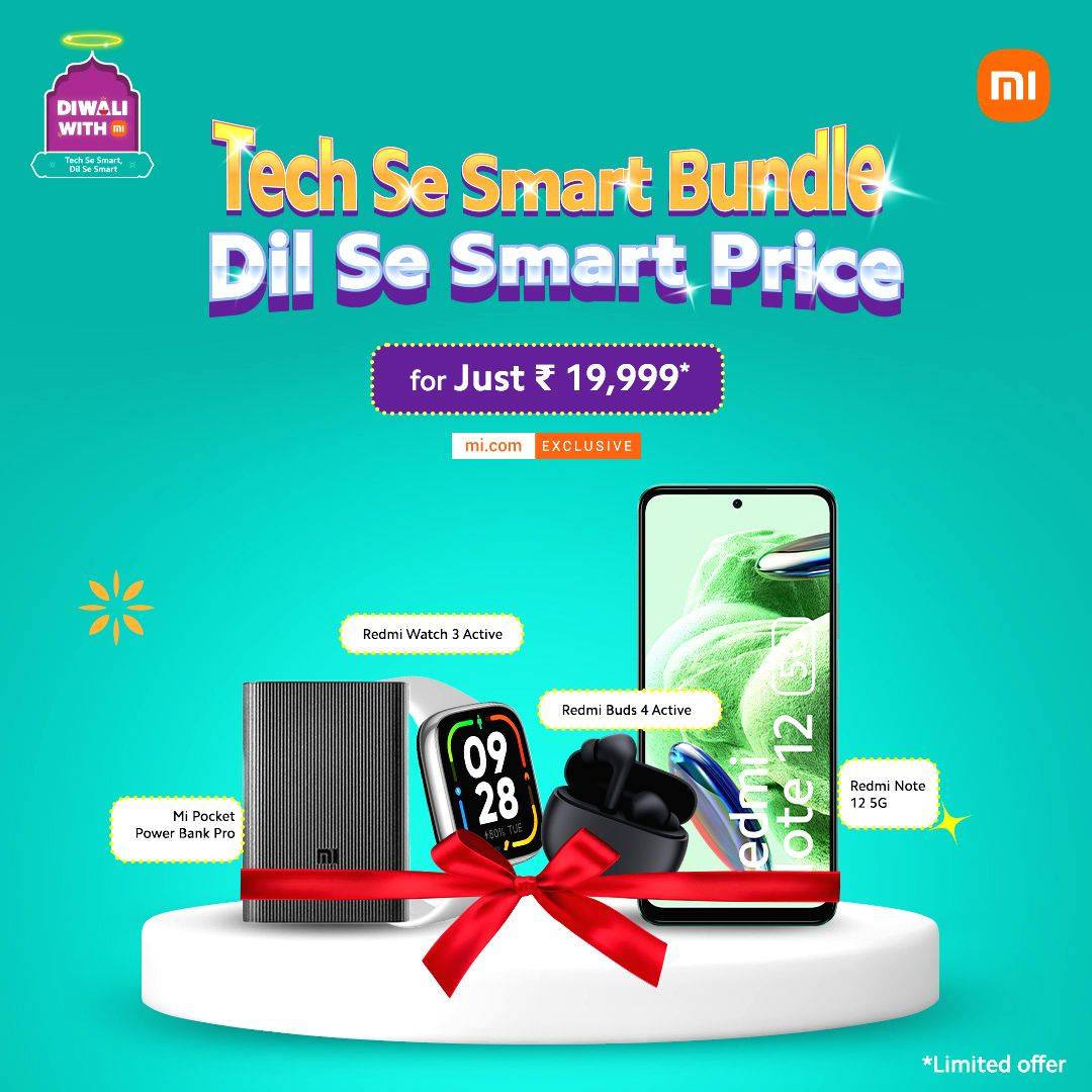 Make your Diwali #TechSeSmartDilSeSmart with Xiaomi bundle offers, festive deals - Vimarsana News