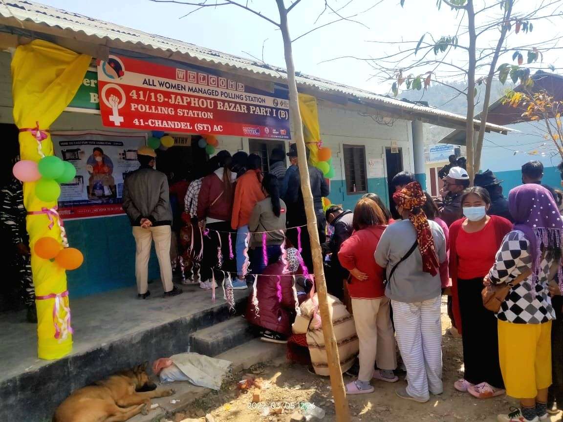 Manipur Assembly polls: Over 40% voter turnout till noon - Vimarsana News