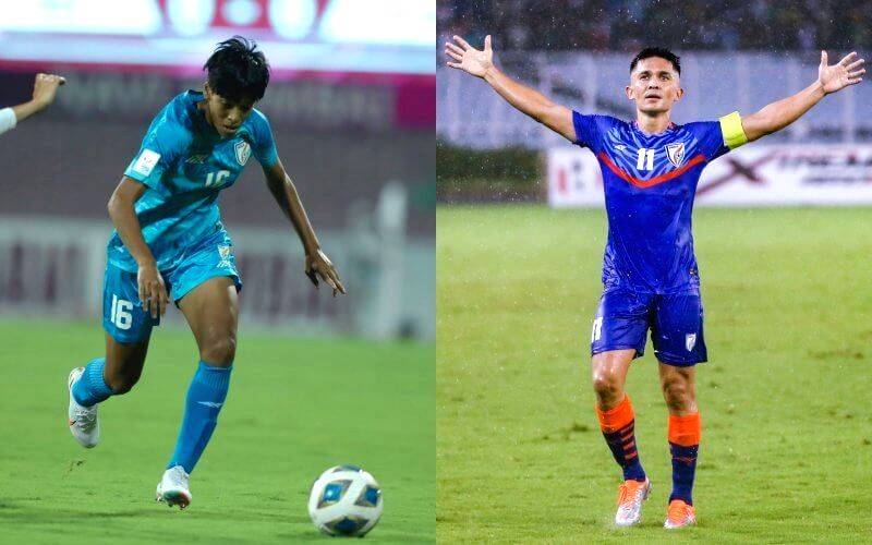 Manisha Kalyan, Sunil Chhetri named 2021-22 AIFF Footballers of the Year - Vimarsana News
