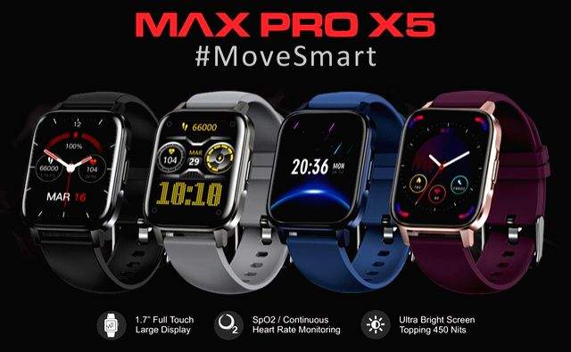 Maxima launches new smartwatch at Rs 2,999 in India - Vimarsana News