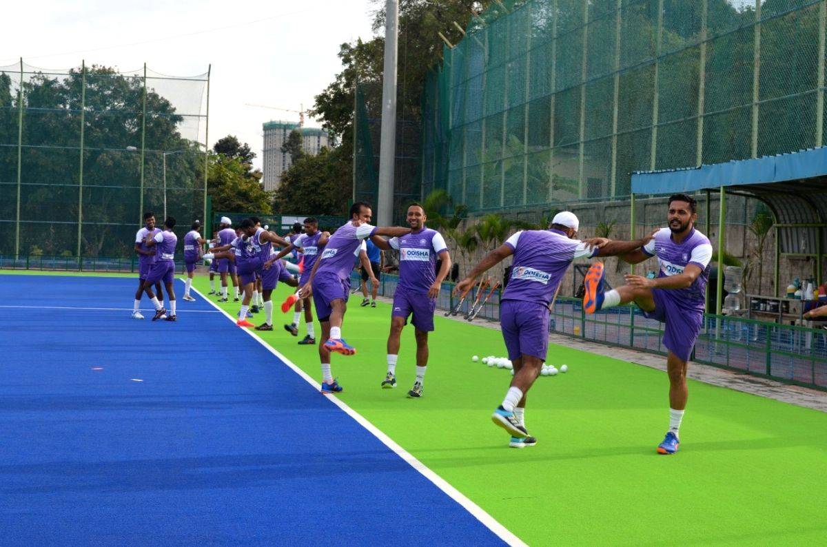 Men's hockey campers resume training at SAI Bangalore - Vimarsana News