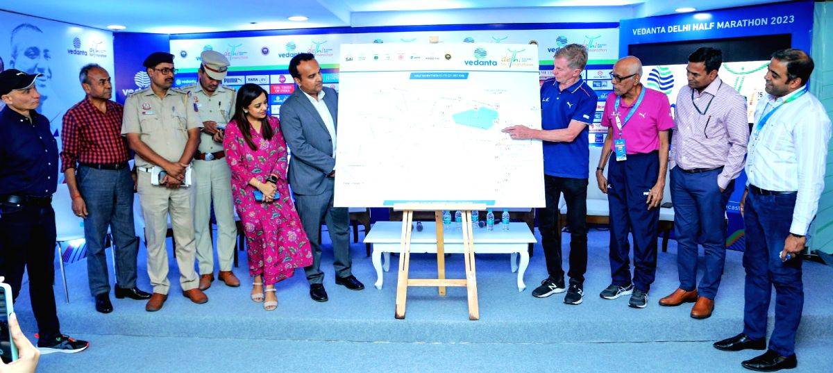 Meticulous arrangements for over 35,000 participants are in place for the Delhi Half Marathon 2023 - Vimarsana News