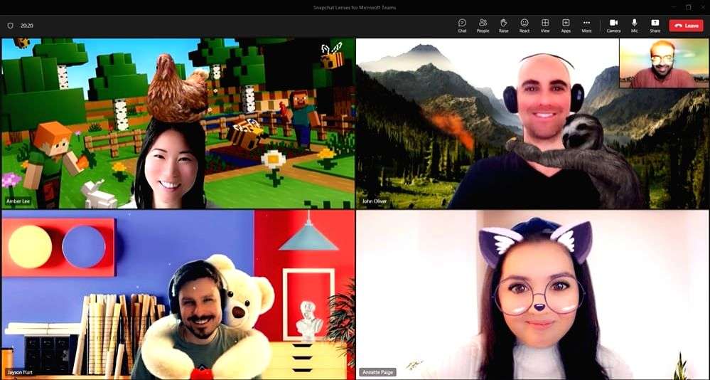 Microsoft brings Snapchat lenses to Teams - Vimarsana News