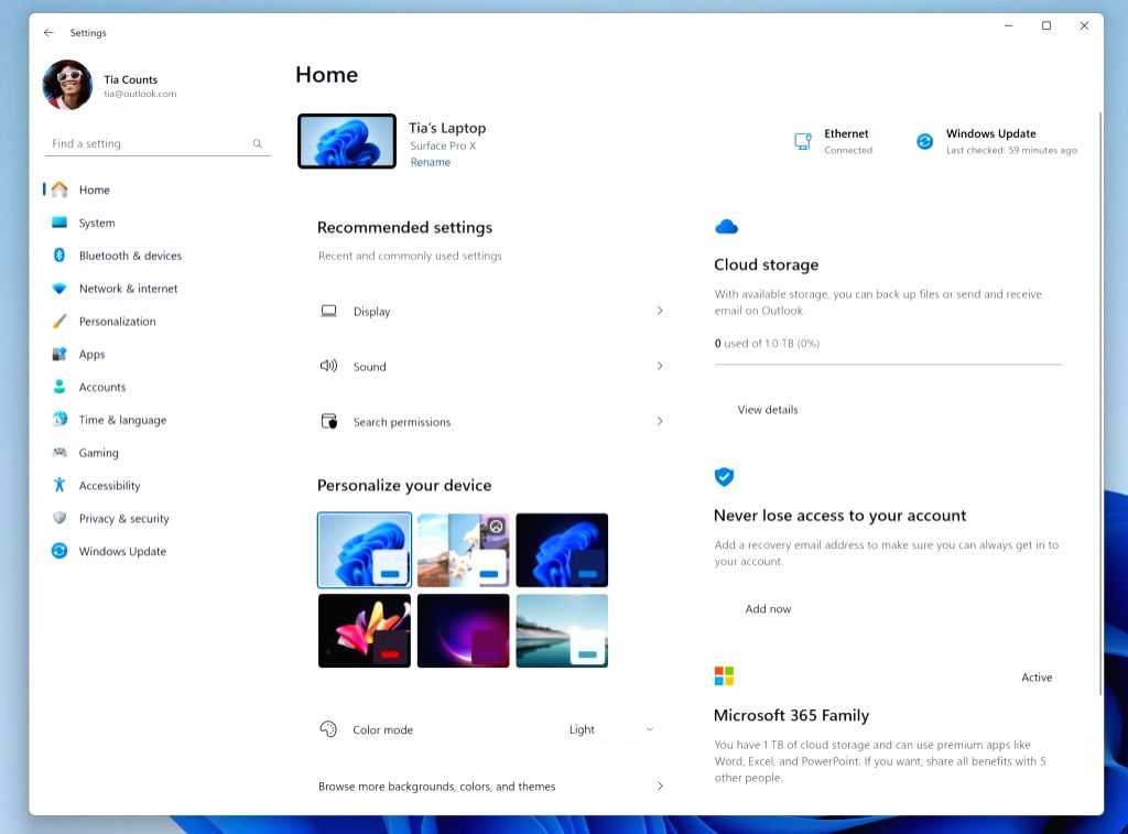 Microsoft testing new Settings homepage on Windows 11 - Vimarsana News