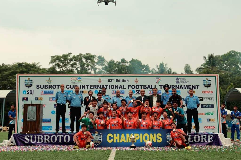 Minerva Public School, Punjab crowned champions of Sub- Junior (U 14) Boys Subroto Cup - Vimarsana News