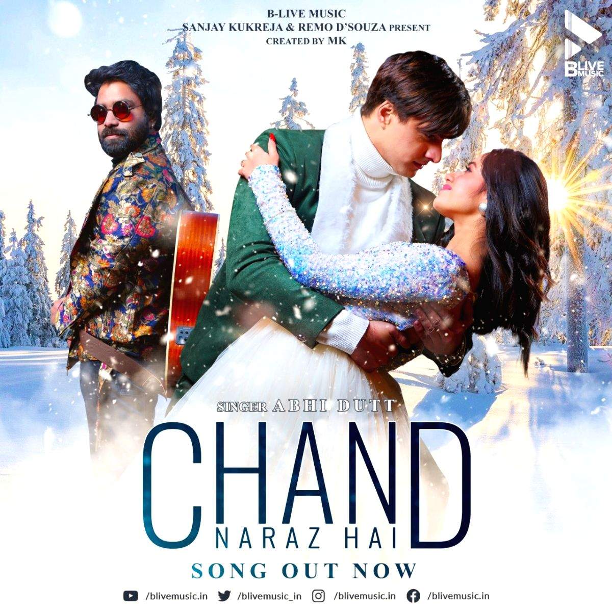 Mohsin Khan, Jannat Zubair feature in romantic track 'Chand Naraz Hai' - Vimarsana News