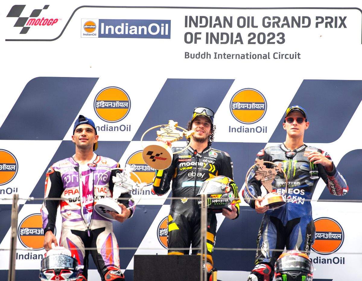 MotoGP: Want to give my heart to the fans, says Bezzecchi after clinching inaugural Grand Prix of India - Vimarsana News