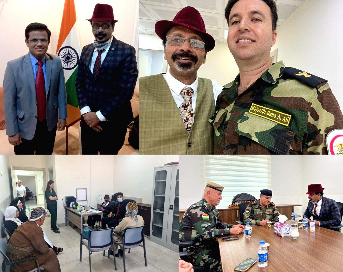 Mumbai doc's healing mission: Stem cell therapy for wounded Kurdish soldiers - Vimarsana News