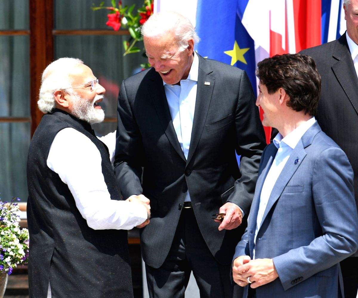 Biden's historic stepping out to greet Modi in G7 summit calculated step, goes viral - Vimarsana News