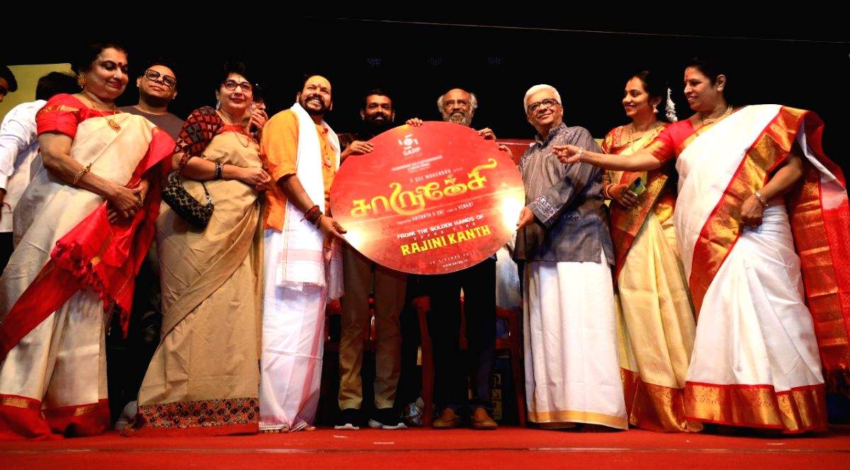 'My wife changed me with love', Rajinikanth says at 'Charukesi' rollout - Vimarsana News