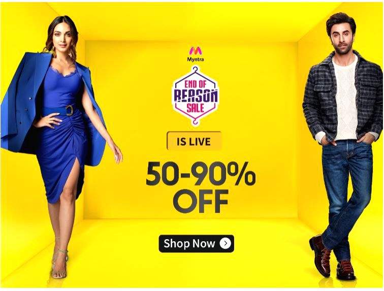 Myntra's End of Reason Sale 19th edition: Your ticket to stylish holidays! - Vimarsana News