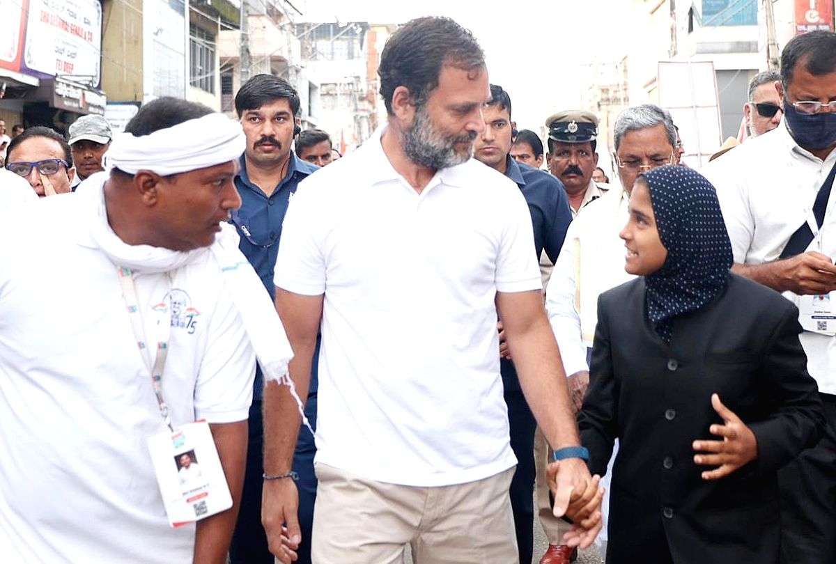 Cong's Bharat Jodo Yatra completes 4th day in K'taka - Vimarsana News