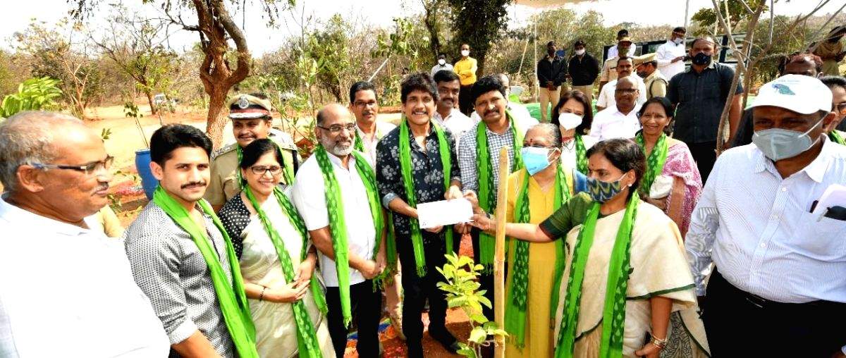 Nagarjuna adopts 1,080 acres of forest land near Hyderabad - Vimarsana News