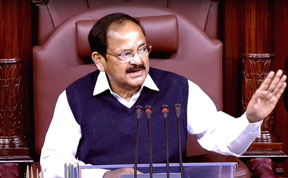 Naidu calls for making India self-reliant in all areas - Vimarsana News