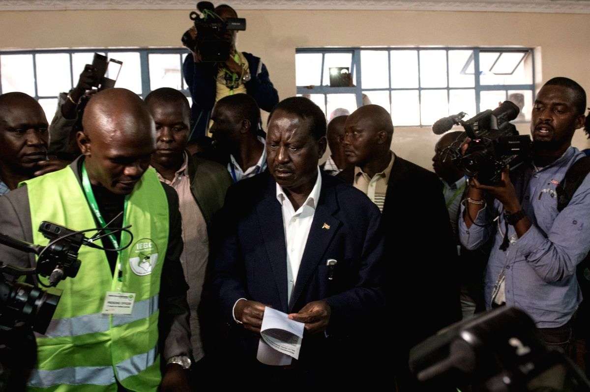 Kenya's Odinga files petition at Supreme Court to challenge Prez election results - Vimarsana News