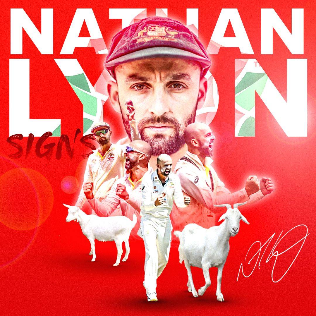 Nathan Lyon joins Lancashire Cricket for season 2024 - Vimarsana News