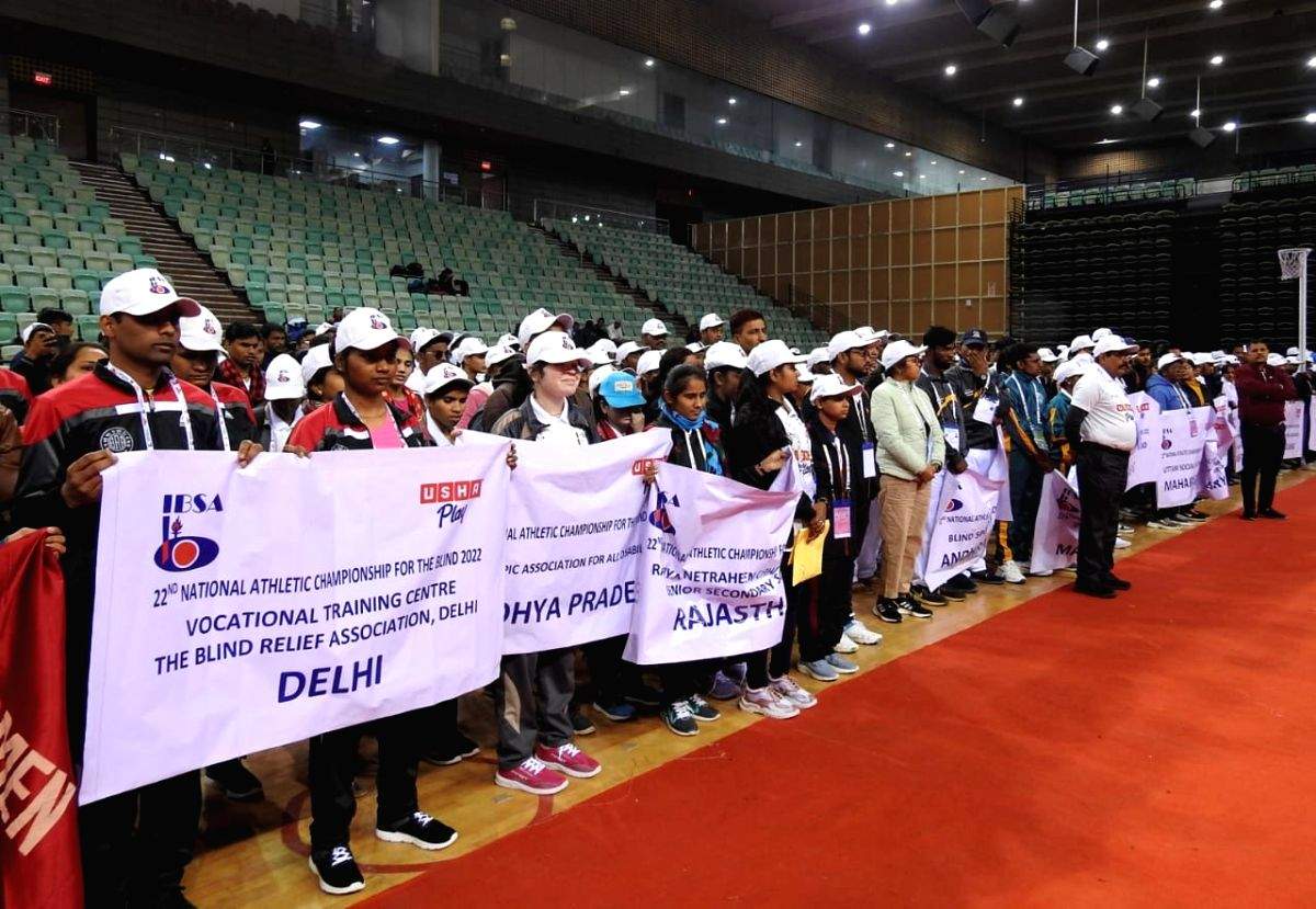 National Athletics Championship for the Blind commences in Delhi - Vimarsana News