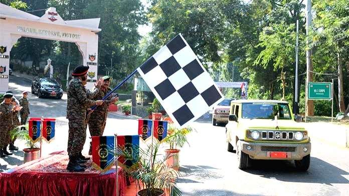 National Cadet Corps organises Nagaland leg of car rally - Vimarsana News