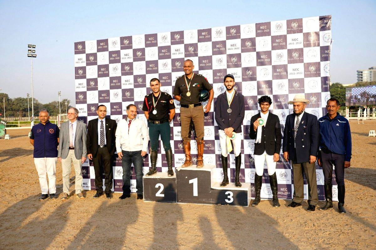 National Equestrian: Lt. Col. Arjun secures top position in NEC Novice Fault & Out competition - Vimarsana News