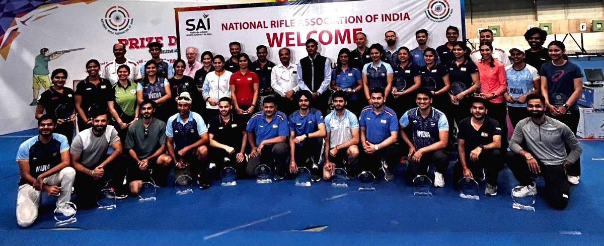 National federation felicitates medal-winning shooters from Hangzhou Asian Games - Vimarsana News