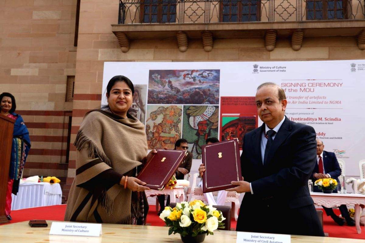National Gallery of Modern Art to house precious collection of Air India artworks - Vimarsana News