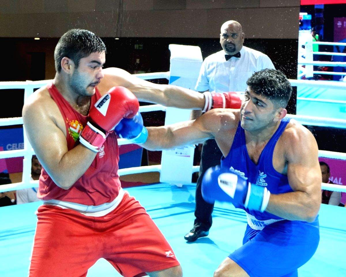 National Games Boxing: Sanjeet makes winning return to the ring after CWG, enters quarters - Vimarsana News