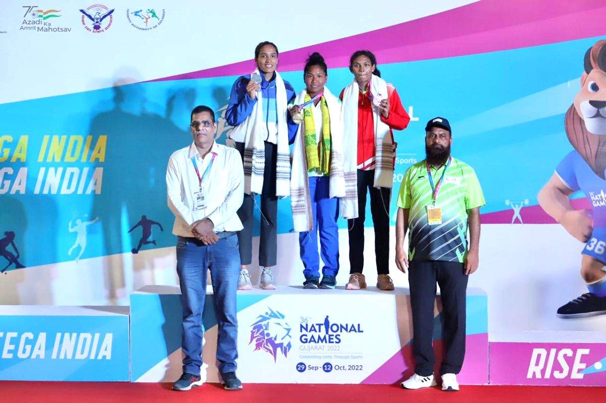 National Games: Gujarat's Elavenil Valarivan shoots down gold; 9 records fall in athletics - Vimarsana News