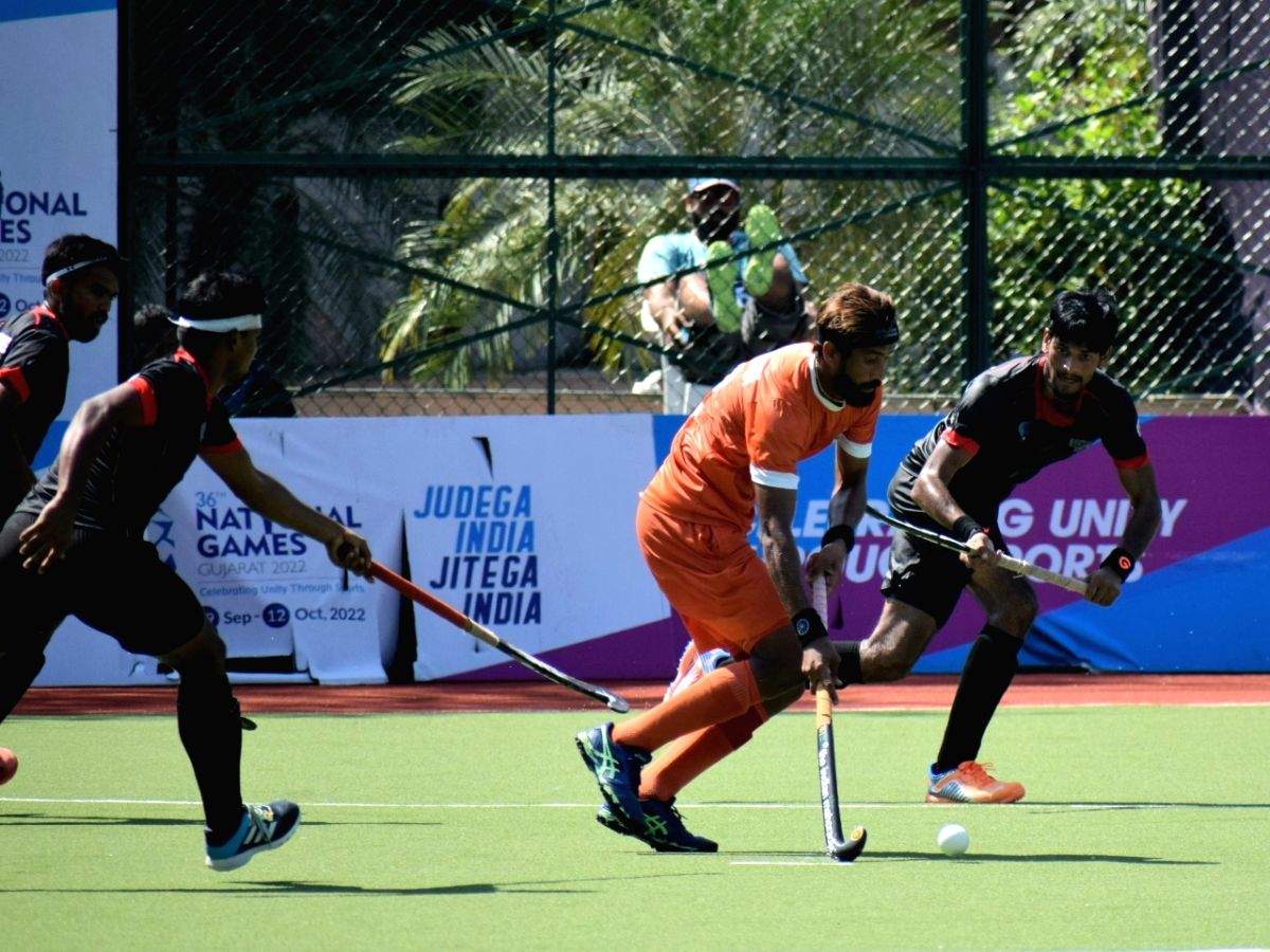 National Games hockey: Karnataka set up men's gold medal match with Uttar Pradesh - Vimarsana News