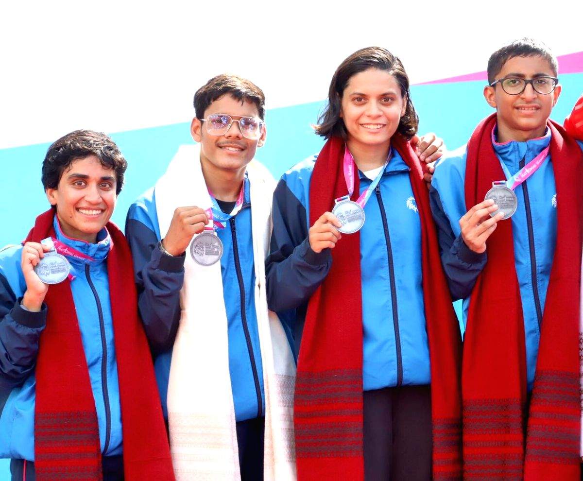 National Games: Krishiv braves broken toe, teammates reward him with silver in Triathlon Mixed Team Relay - Vimarsana News
