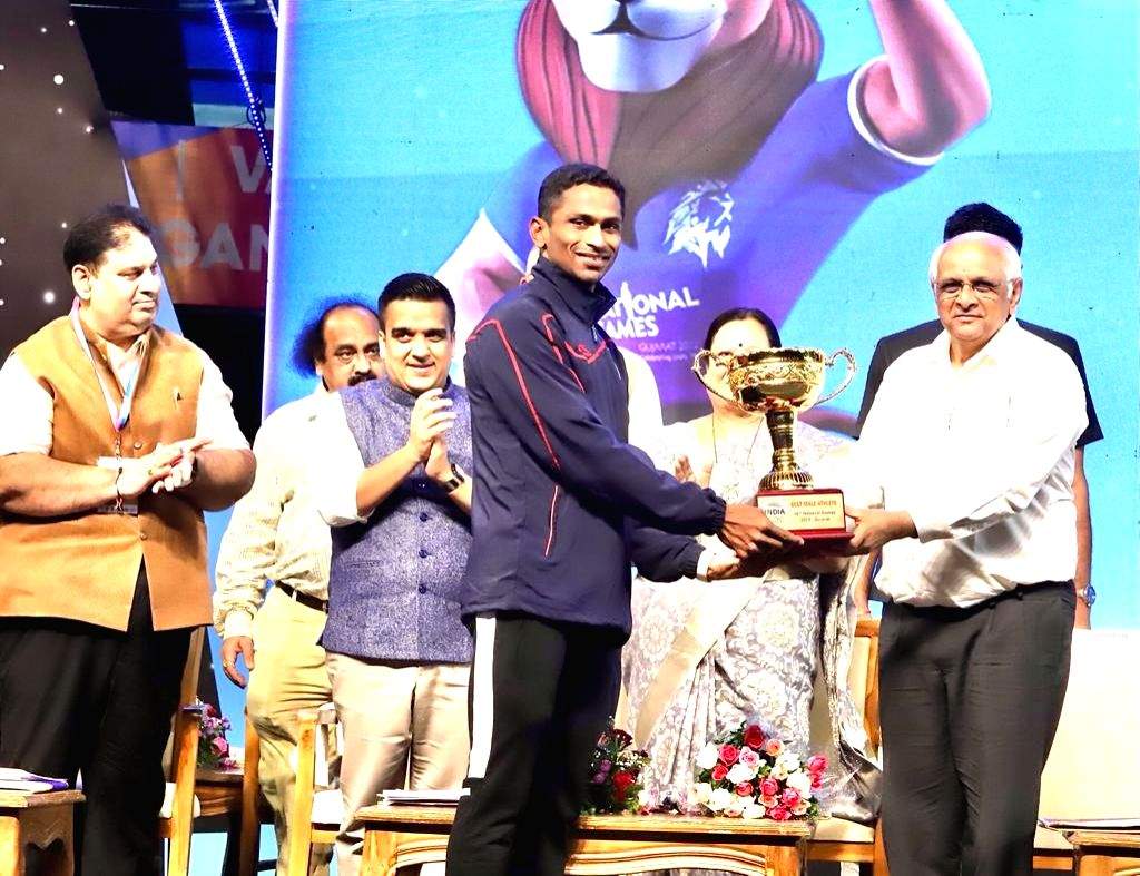 National Games: Services retain Raja Bhalindra Singh Trophy; Sajan Prakash, Hashika crowned Best Athletes (Ld) - Vimarsana News