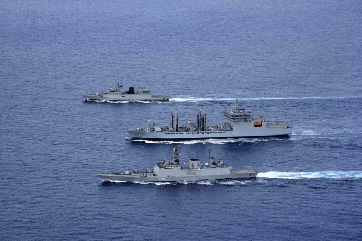 Navy's combat-readiness exercise Tropex-21 underway in IOR - Vimarsana News