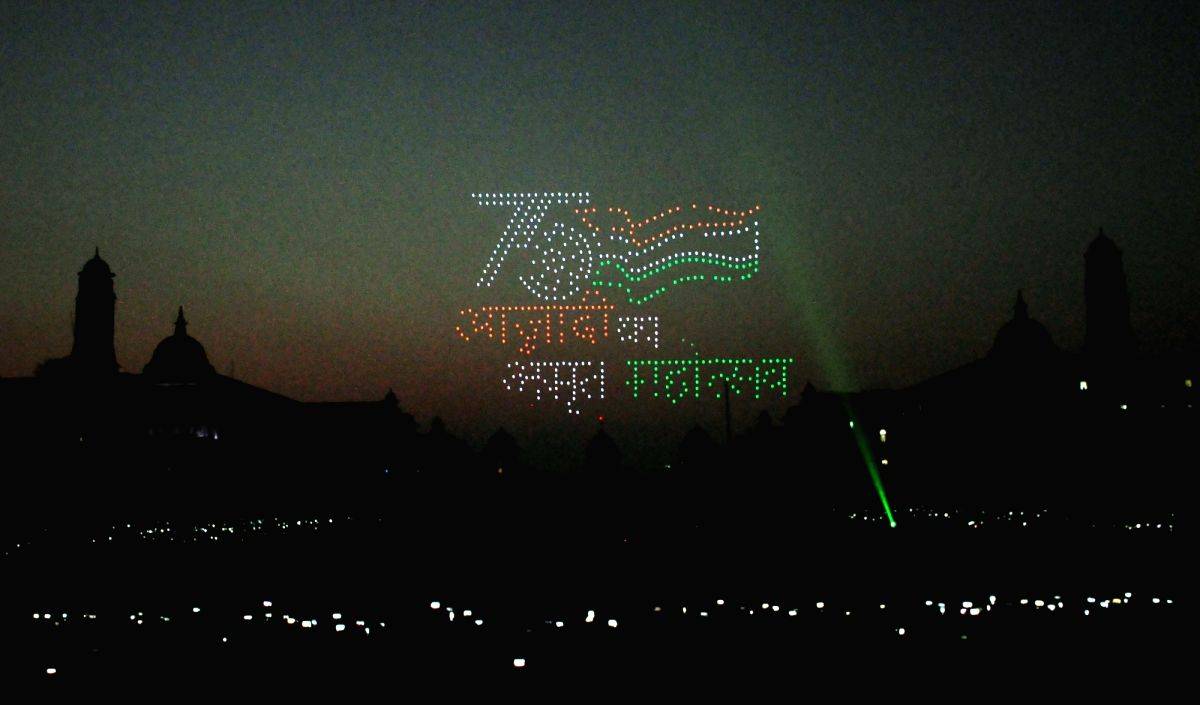 1,000 drones to form part of Beating Retreat ceremony - Vimarsana News