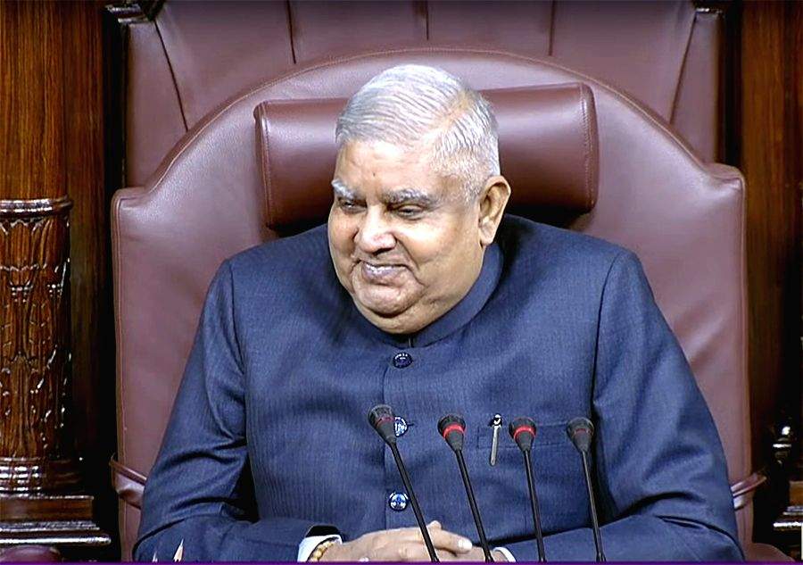 Dhankar raises issue of SC scrapping NJAC Act in maiden speech as RS Chairman - Vimarsana News