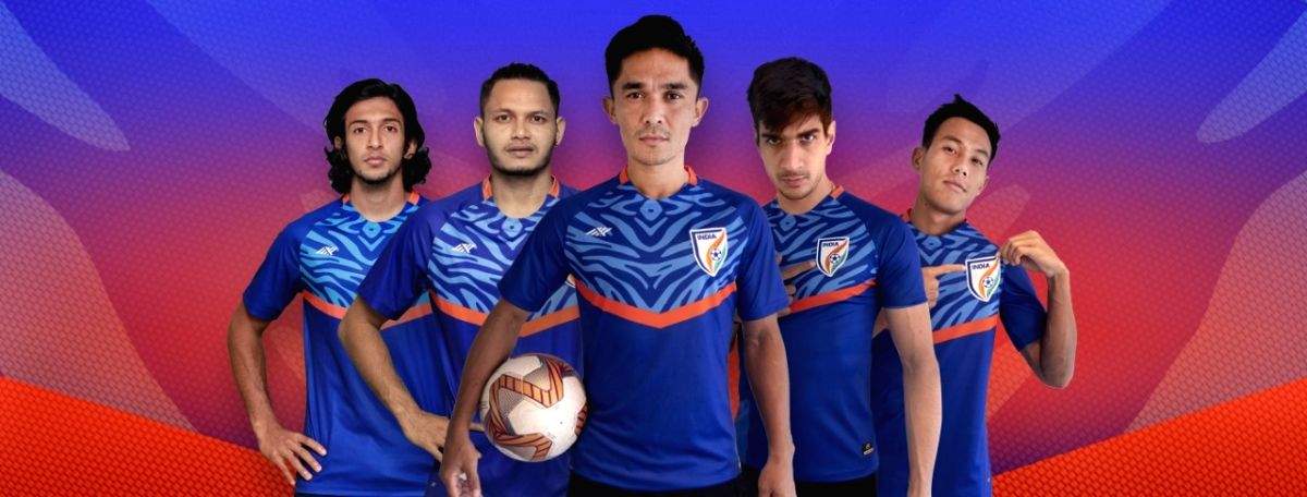New kits of Indian football teams unveiled - Vimarsana News