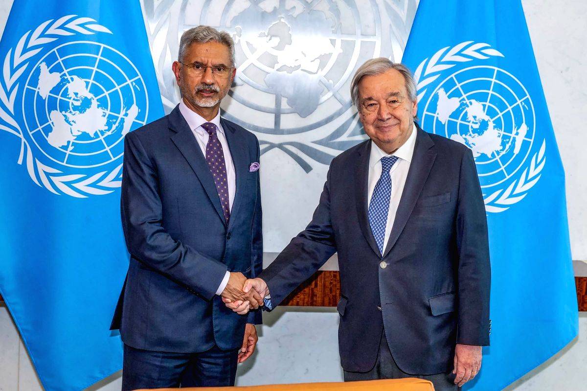 EAM Jaishankar meets UN chief Guterres; discusses West Asia, Ukraine