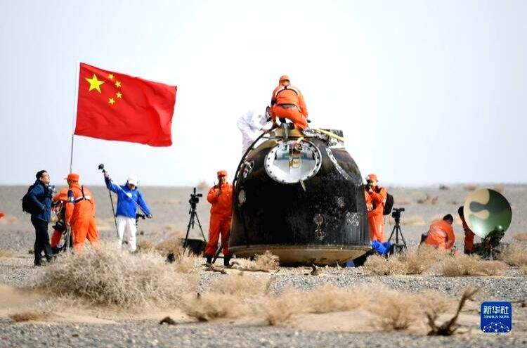3 Chinese astronauts return to Earth after 6-month in space station - Vimarsana News